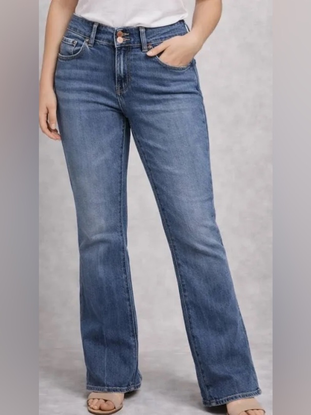 Gap 1969 Perfect Boot Denim Blue Jeans Women’s 32/14r